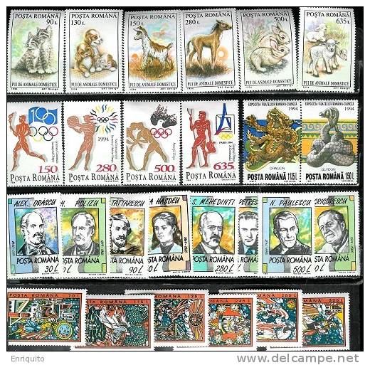 ROMANIA  1994  *  YEAR SET  * - Collections