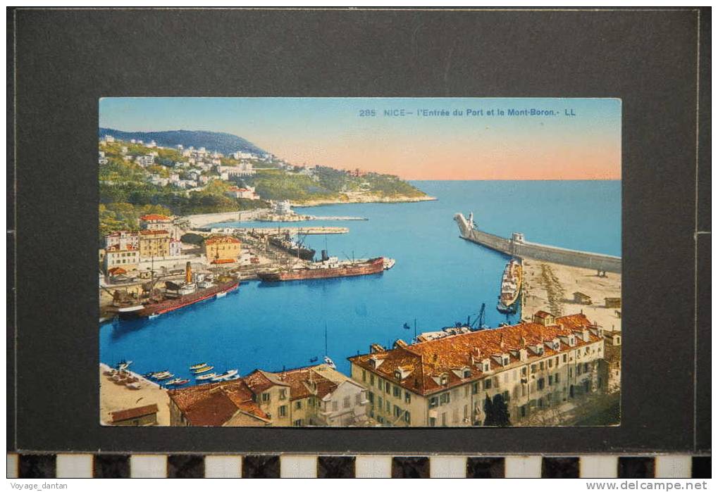 NICE L4ENTREE DU PORT ET LE MONT BORON - Navigazione – Porto