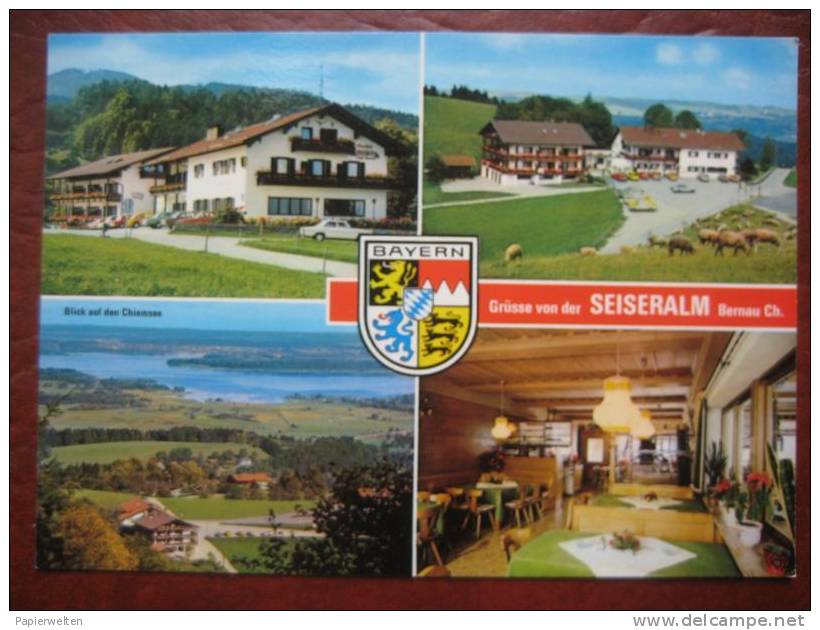 Bernau - Mehrbildkarte "Grüsse Von Der Seiseralm" - Chiemgauer Alpen