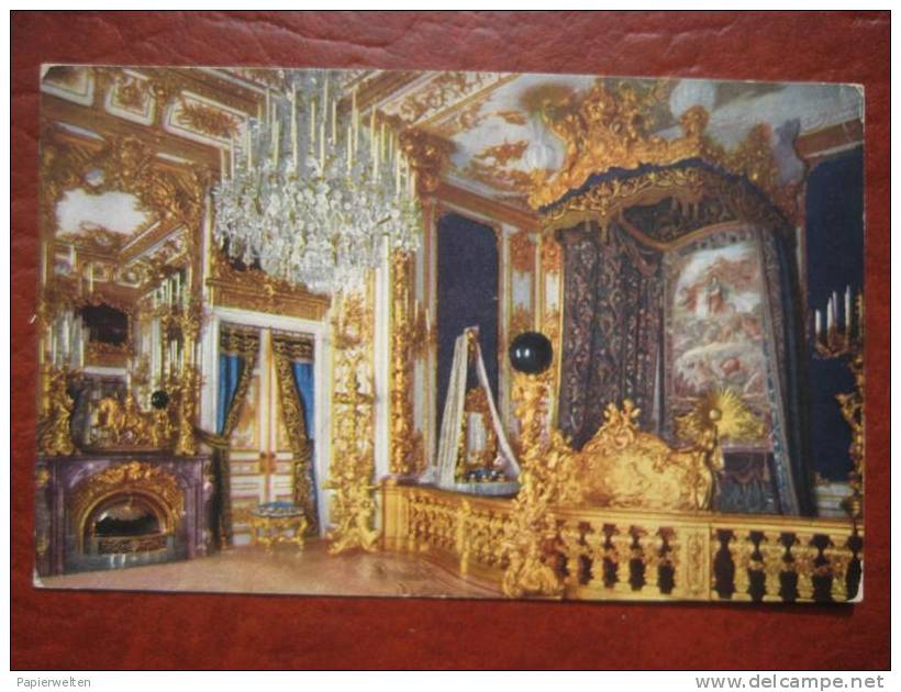 Chiemsee Herreninsel - Schloss Herrenchiemsee: Schlafzimmer - Chiemgauer Alpen