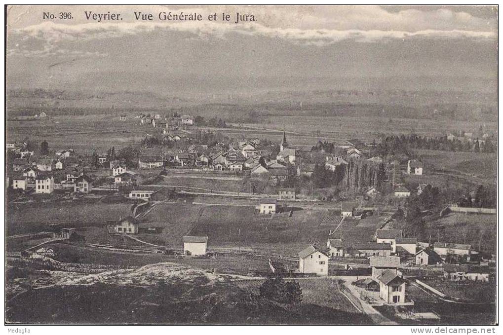 VEYRIER / VUE GENERALE ET LE JURA - Veyrier