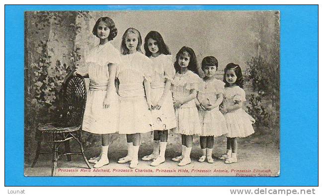 Prinzessin Maria Adelheid, Charlotte, Hilda, Antonia, Elisabeth - Grossherzogliche Familie