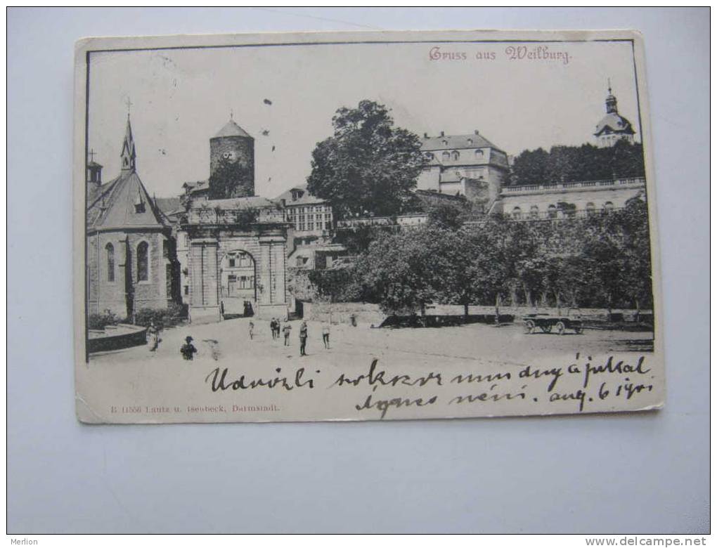 Germany - Gruss Aus Weilburg  Ca 1900   D72870 - Weilburg