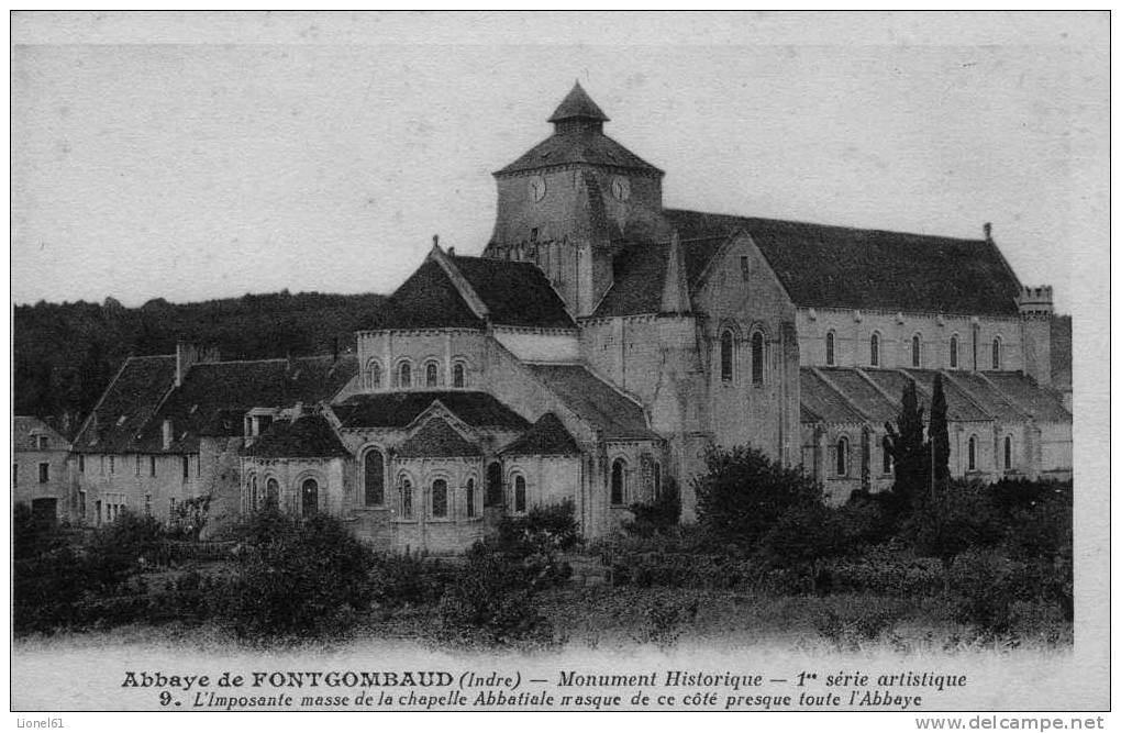 FONTGOMBAUD : (36) Abbaye De Fontgombaud. Monument Historique. - Le Blanc