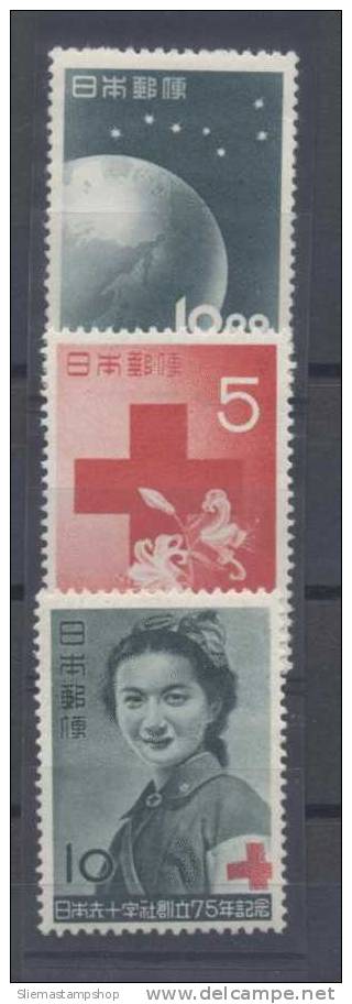 JAPAN - 1952 UPU + RED CROSS - V3519 - Nuevos