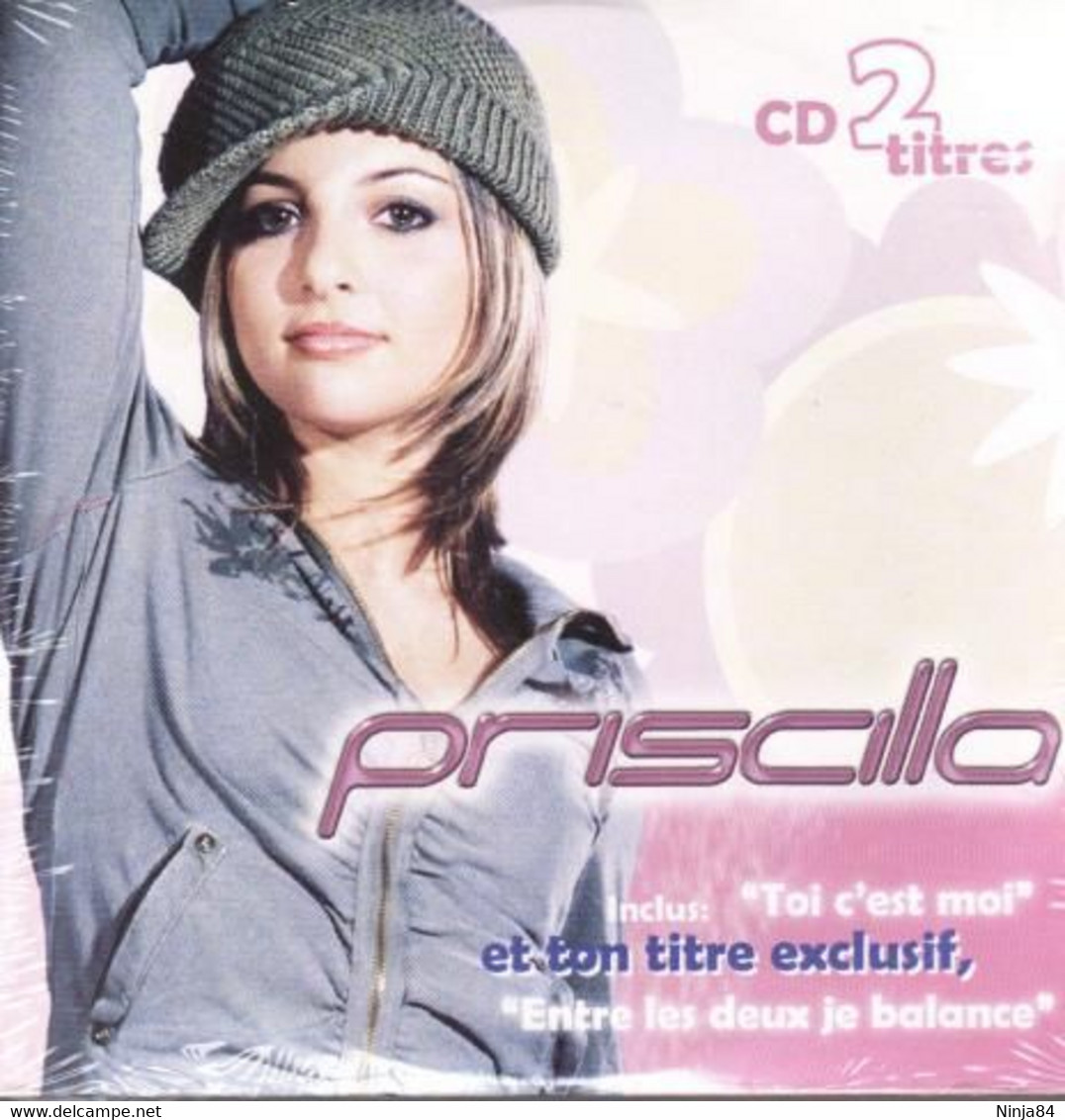 CDS  Priscilla  "  Entre Les Deux Je Balance  "  Promo - Collector's Editions