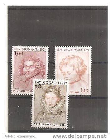 49261)n°3 Valori Monaco - N°1098-1100 - Nuovi - Postmarks