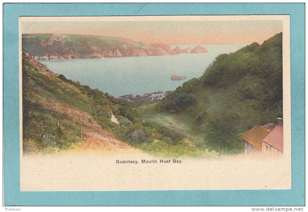 GUERNSEY  -  Moulin  Huet  Bay  -  BELLE  CARTE   - - Guernsey