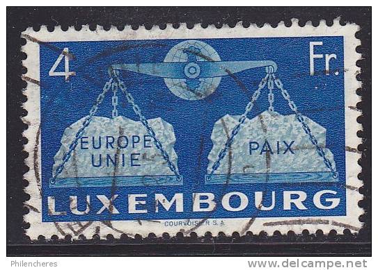 Luxembourg Yvert N° 448 Oblitéré - Cote 50 Euros - Prix De Départ 16 Euros - Used Stamps