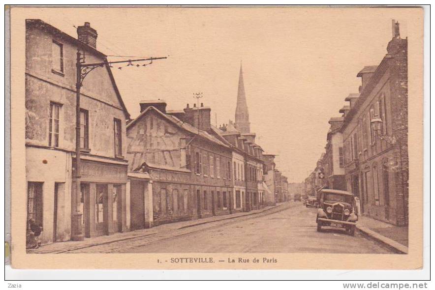 76.460/ SOTTEVILLE - La Rue De Paris - Sotteville Les Rouen