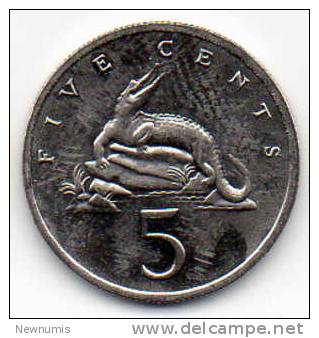 GIAMAICA 5 CENTS 1993 - Giamaica