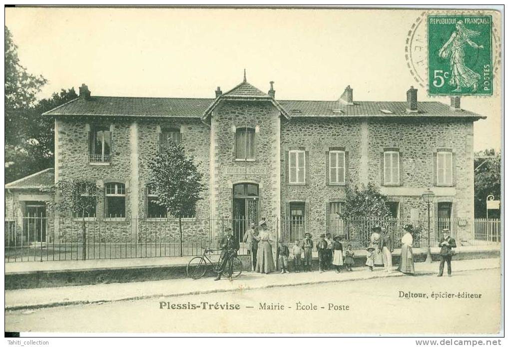 PLESSIS-TREVISE - Mairie - Ecole - Poste - Le Plessis Trevise