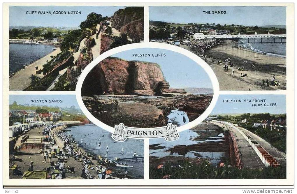 DEVON - PAIGNTON - 5 VIEWS  Dv532 - Paignton