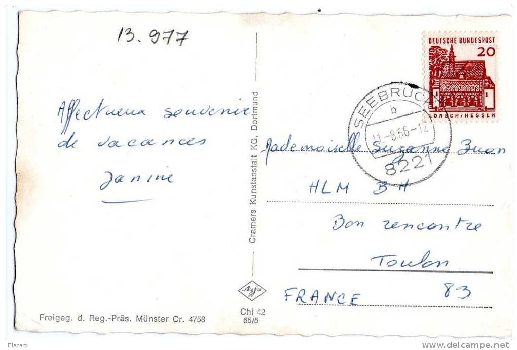 13977    Germania,   Seebruck Am  Chiemsee,  VG  1966 - Traunstein