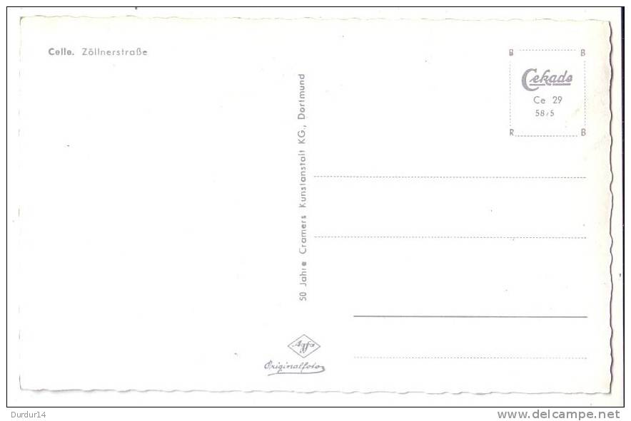 ALLEMAGNE-DEUTSCHE  /  CELLE - Celle