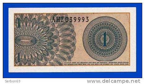 MONNAIE BILLET 1964 NEUF 1 SATU SEN ASIE DU SUD-EST N° AHZ 039993 BANK INDONESIE 2 SIGNATURES DIMENSIONS 103mm x 53mm