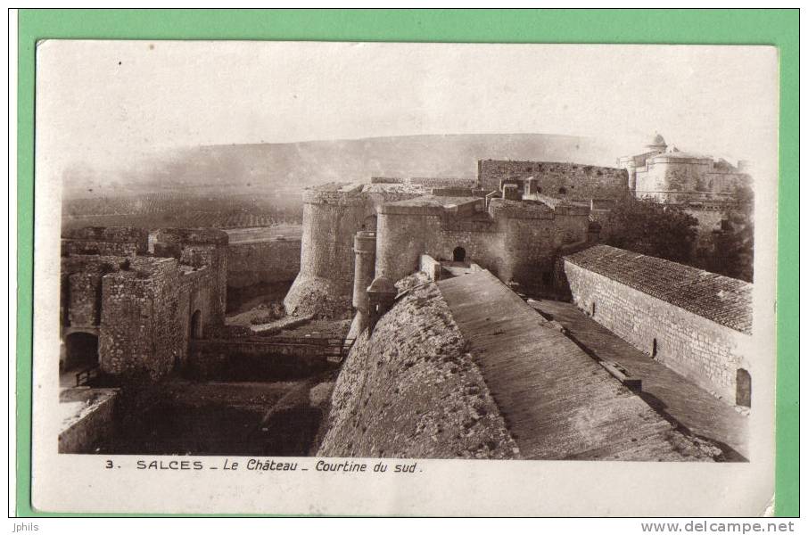 ( 66 )  SALSES Le Chateau Courtine Du Sud - Salses