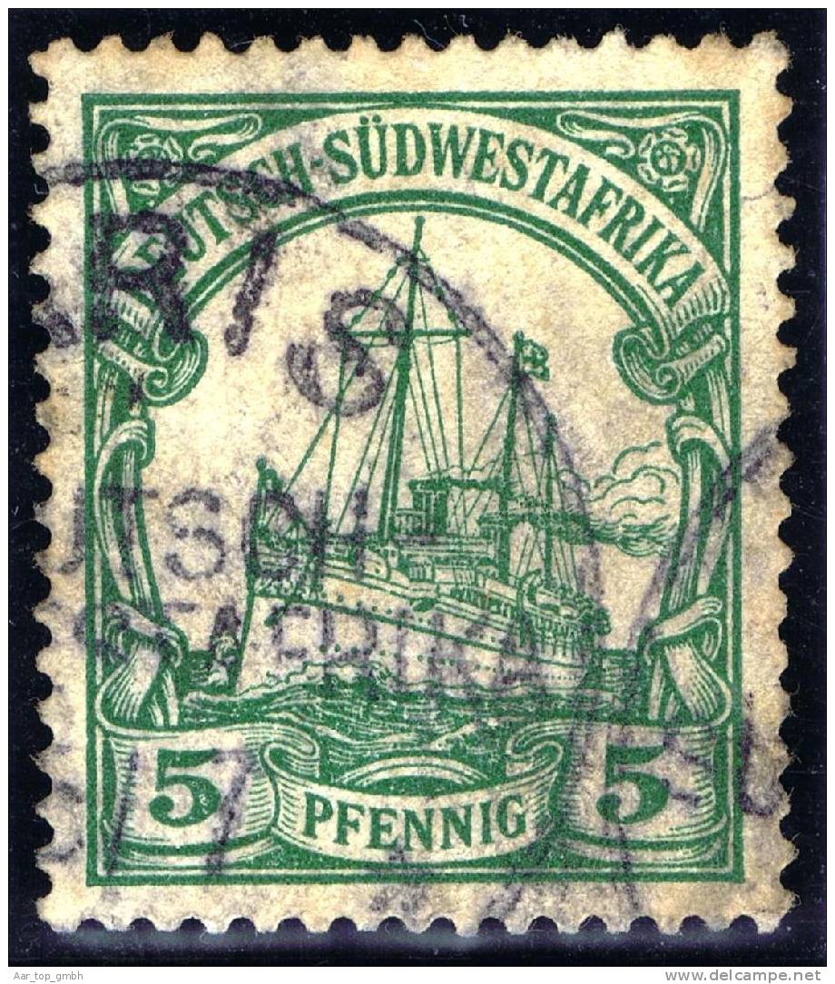 Deutsche Post In Südwestafrika Haris 19??-07-?6 Mi#12 Seltene Entwertung - German South West Africa