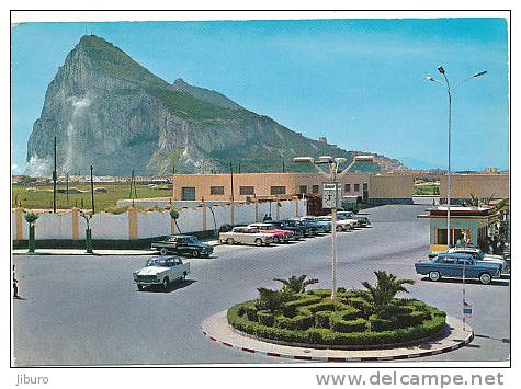 La Linea De La Conception  / Gibraltar / Old Cars //  Ref CP 2/235 - Sonstige & Ohne Zuordnung