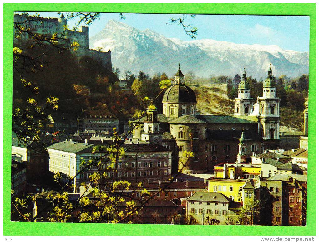 Feldspielstadt SALZBURG - Blick Auf Dom, Festung Und Untersberg - Autres & Non Classés