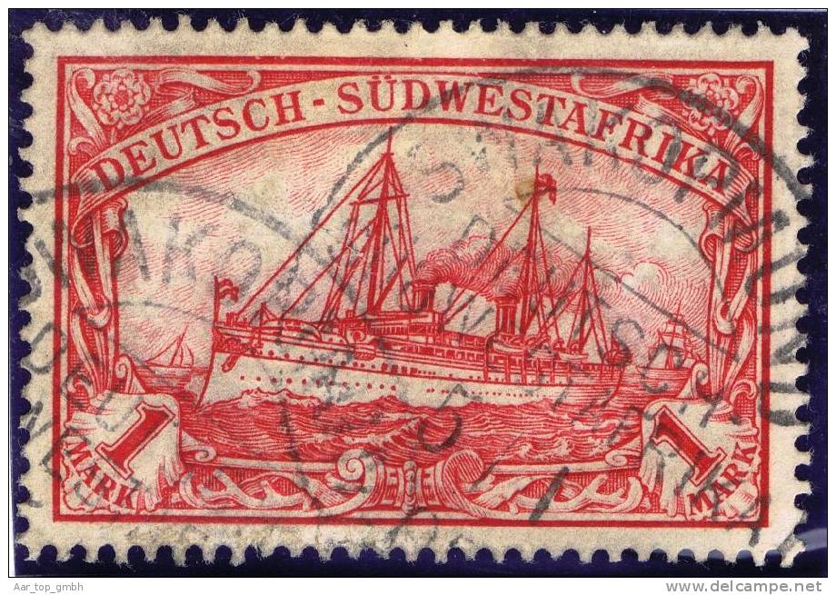 Deutsche Post In Südwestafrika SWAKODMUND 1906-01-05 Mi#20 - África Del Sudoeste Alemana