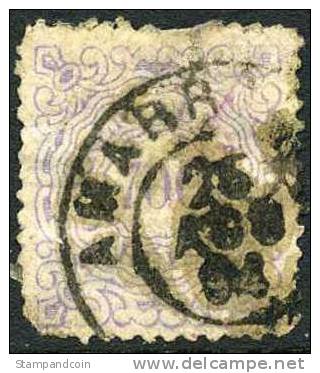 Brazil #97 Used 700r Violet From 1888 - Used Stamps