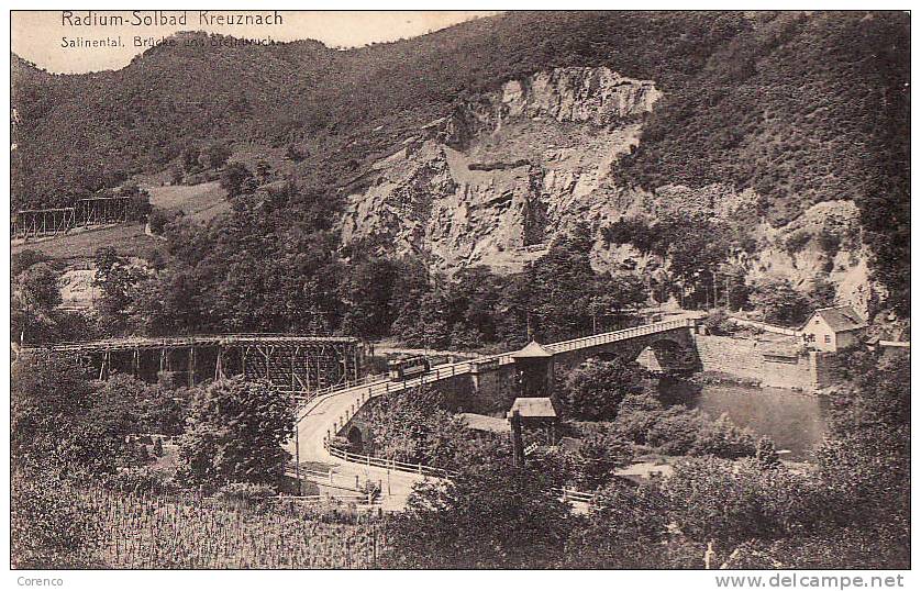 5972   RADIUM SOLBAD KREUZNACH  Salinental Brucke  Non écrite - Bad Kreuznach