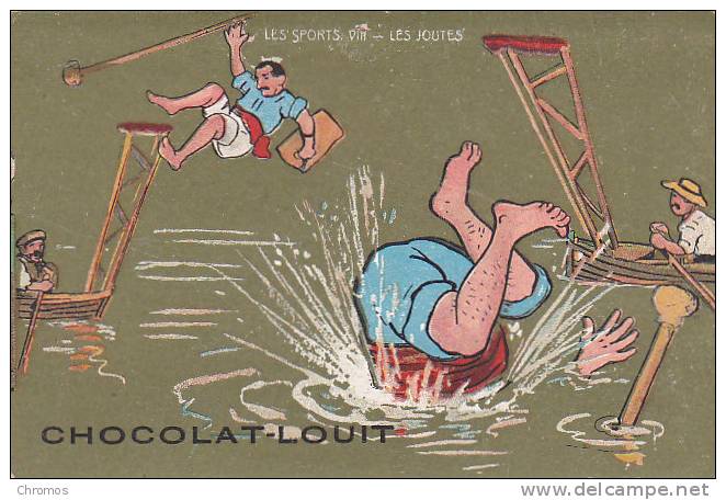 Chromo Chocolat Louit,  Thème: Les Joutes - Otros & Sin Clasificación