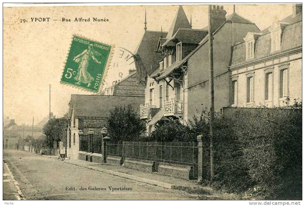 N°11512 -cpa Yport -rue Alfred Nunès- - Yport