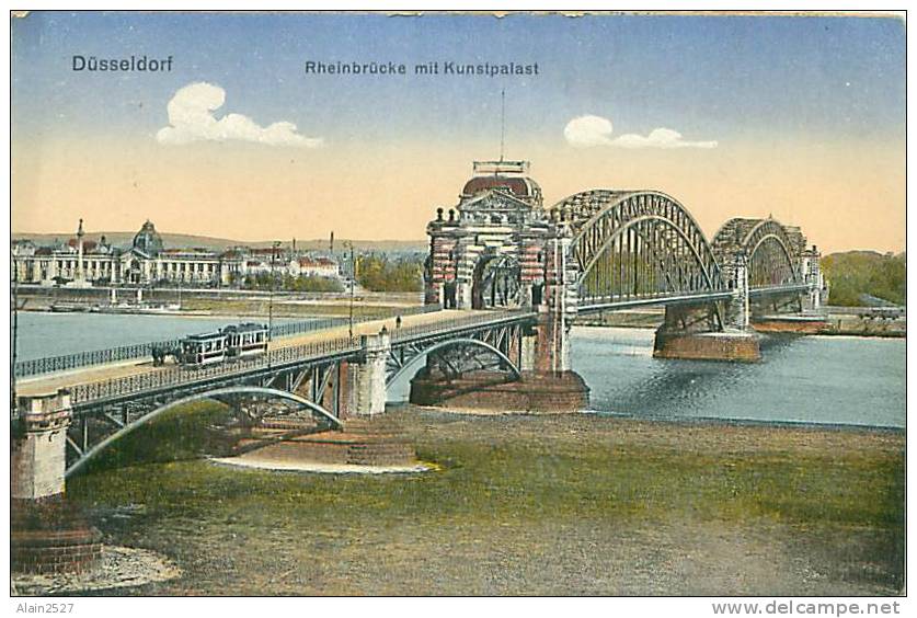 DÜSSELFORF - Rheinbrücke Mit Kunstpalast - Duesseldorf