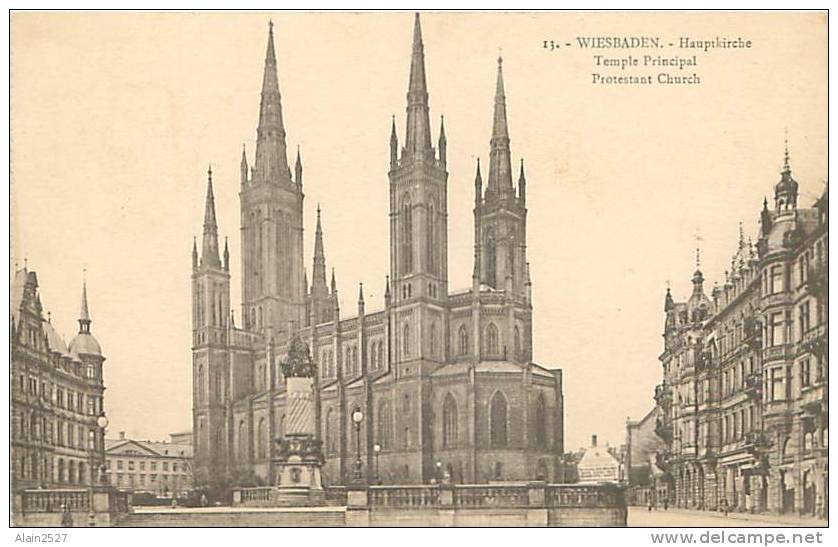WIESBADEN - Hauptkirche (n° 13) - Wiesbaden