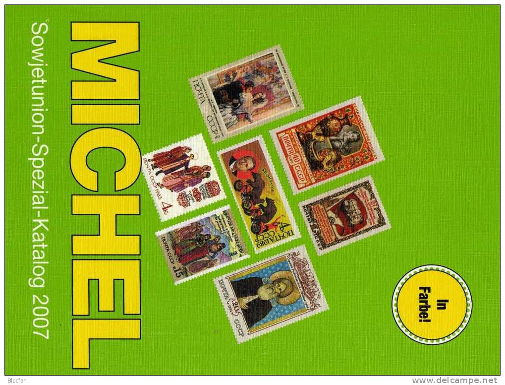 Sowjetunion Spezial Briefmarken Michel Katalog 2007 Neu 148€ Für Experten Für Ein Gesuchtes Motiv-Gebiet Of USSR CCCP SU - Kataloge