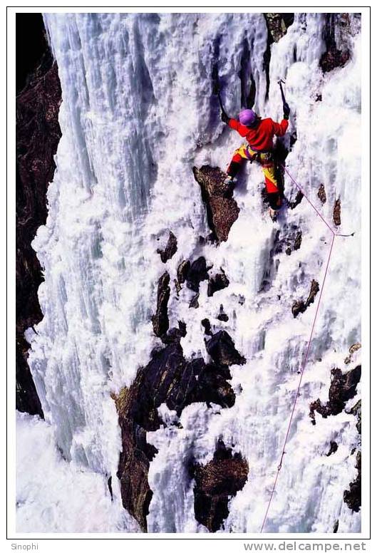 03Y-0402   H@    Climbing     ( Postal Stationery , Articles Postaux ) - Escalada