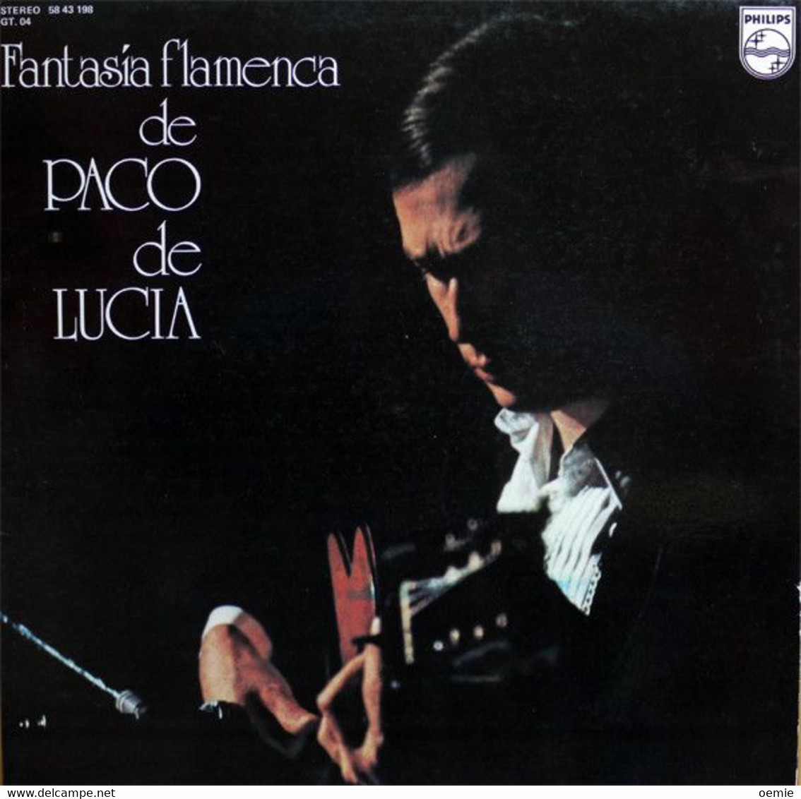 PACO  DE  LUCIA  °    FANTASIA  FLAMENCA - Otros - Canción Española