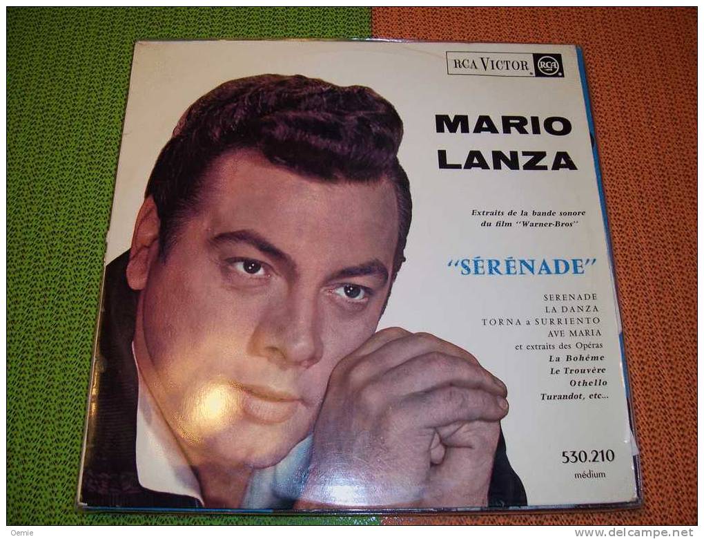 MARIO  LANZA  °  SERENADE    REF  RCA  530210 - Altri - Musica Spagnola