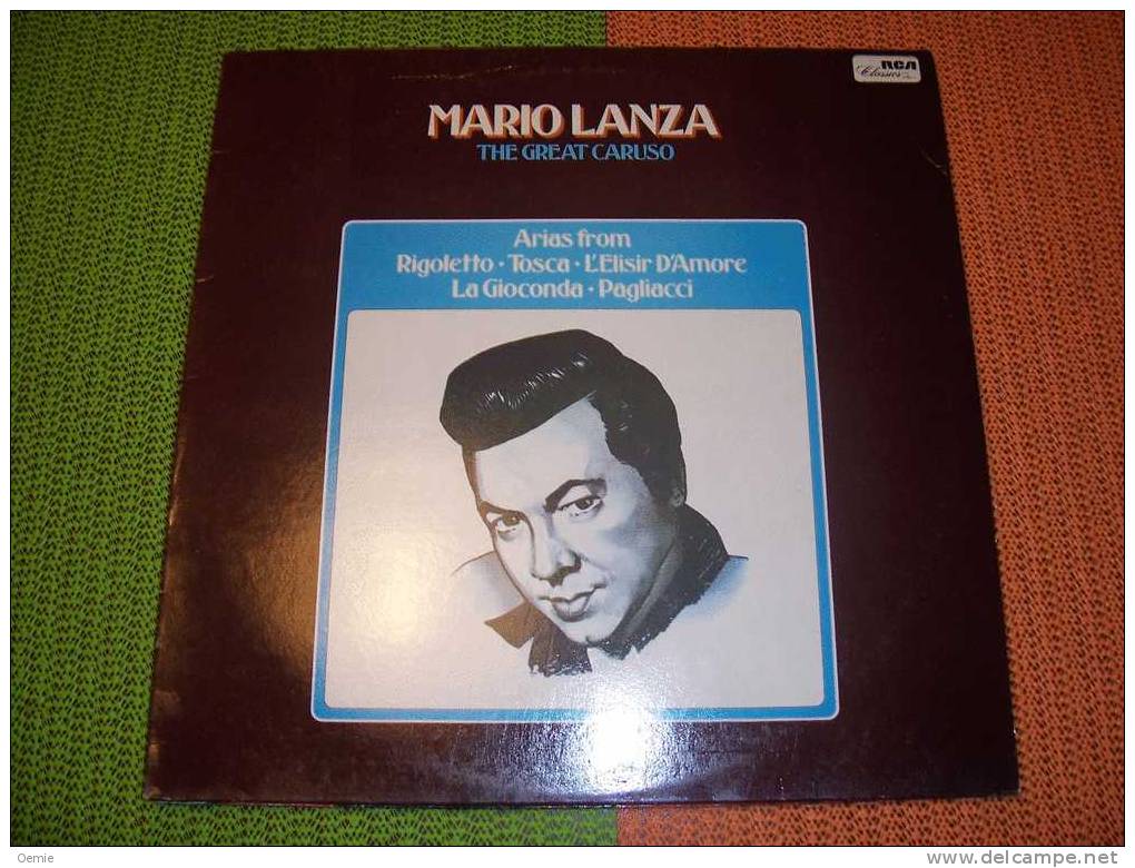 MARIO  LANZA  °  THE  GREAT  CARUSO  REF  RCA  43389 - Autres - Musique Espagnole