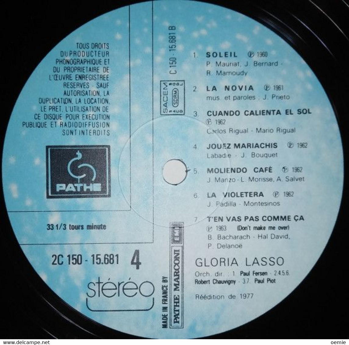 GLORIA  LASSO  °   ALBUM  DOUBLE - Other - Spanish Music