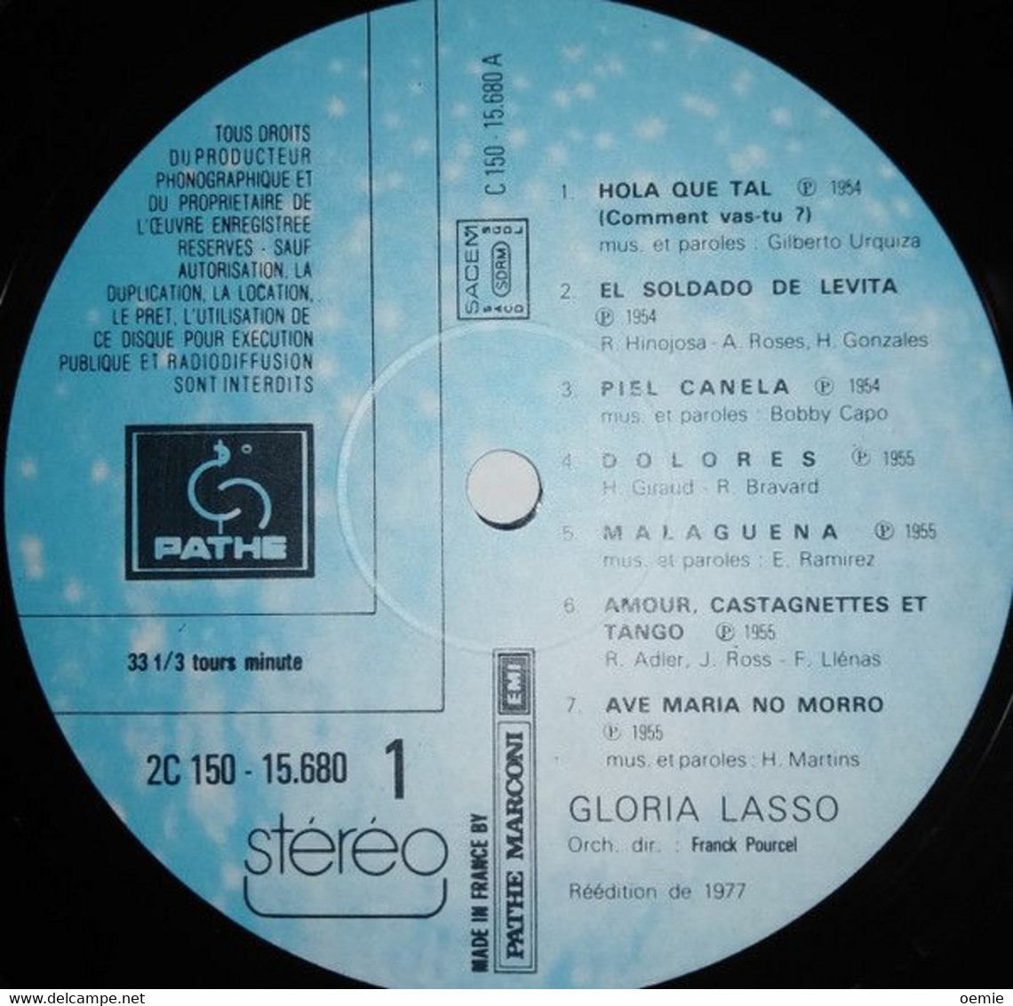 GLORIA  LASSO  °   ALBUM  DOUBLE - Altri - Musica Spagnola