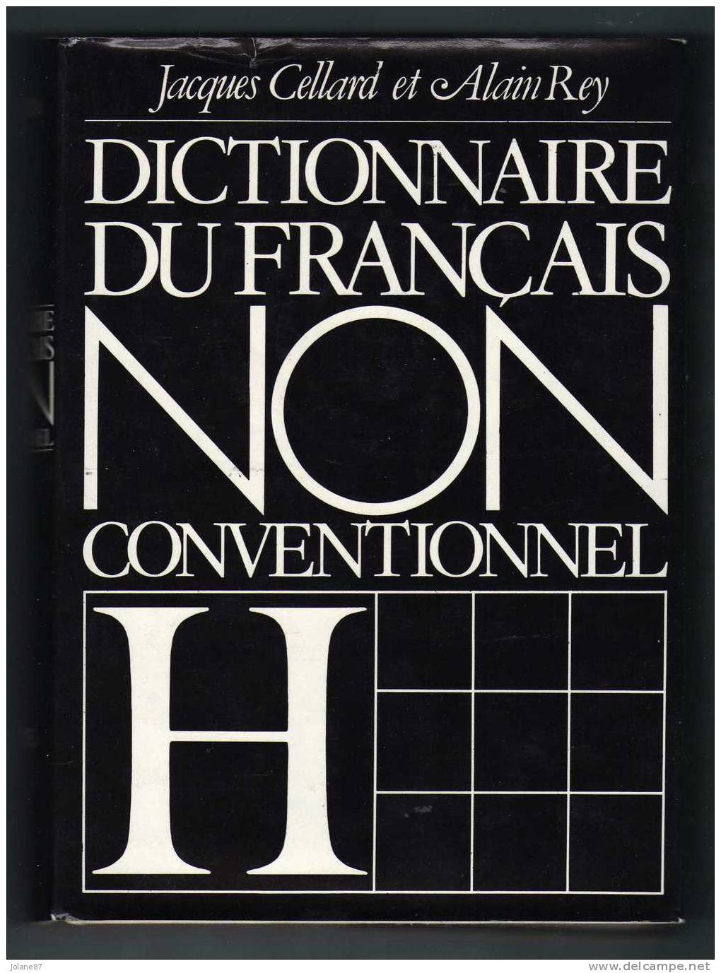 DICTIONNAIRE DU FRANCAIS NON CONVENTIONNEL OU ARGOT - Dictionnaires
