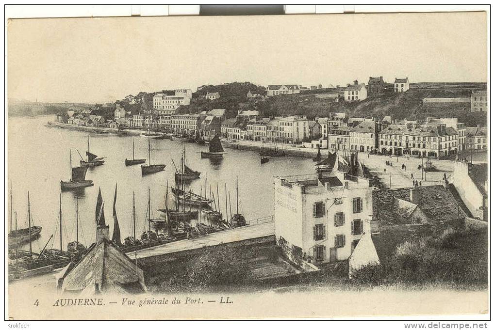 Audierne 29 - Vue Générale Du Port - Bateaux De Pêche - Audierne