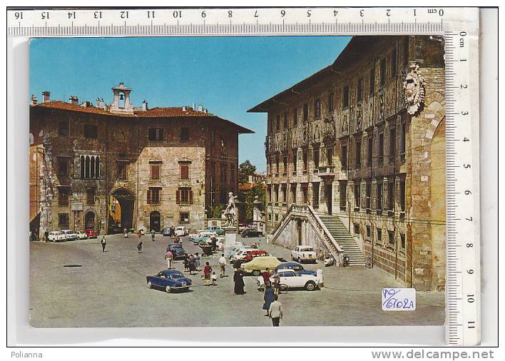 PO6102A# 50 £ Pisa Iso Su Cartolina PISA - PIAZZA DEI CAVALIERI - SCUOLA NORMALE SUPERIORE  VG 1974 - 1971-80: Storia Postale