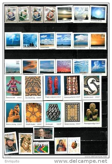 UNITED STATES   2004  *  YEAR SET  *  M. N. H.( 71 Stamps) - Full Years