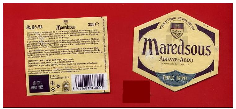 - 531B  - Etiquette De Bière  Pour Collection " MAREDSOUS " - Bière