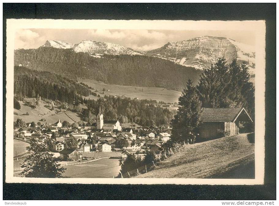 Allemagne - OBERSTAUFEN - Allgäu Mit Rindalphorn U. Hochgrat ( Photo. J. Mader ) - Oberstaufen