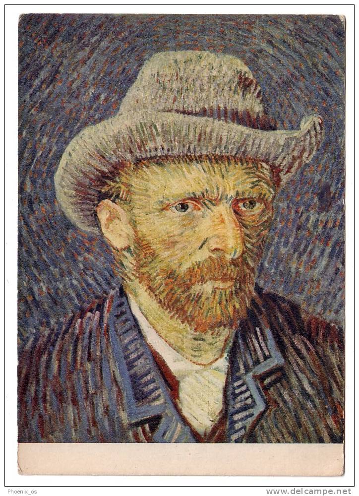 ILLUSTRATOR / V. VAN GOGH - The Portrait Of Van Gogh With Mol Hat - Van Gogh, Vincent