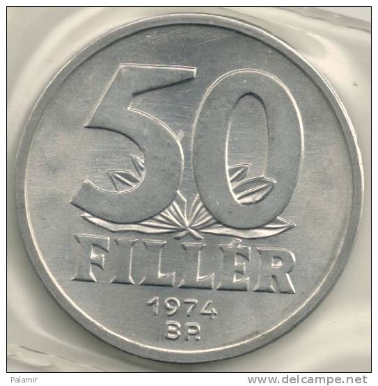 Hungary Ungheria 50  Filler KM#574  1974 - Hungary