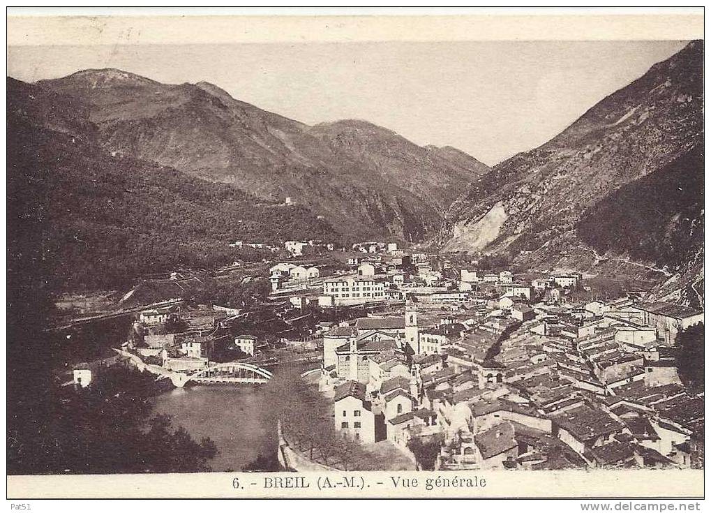 06 - Breil : Vue Générale - Breil-sur-Roya