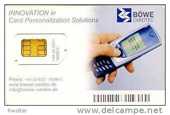 @+ Carte GSM - SIM Démonstration : BOEWE - Innovation (3) - Mobicartes: Móviles/SIM)