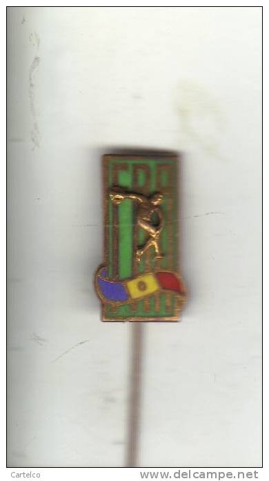 Romanian Athletics Federation Pin Badge - Athletics