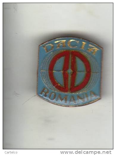 Romania Old Pin  Badge , Cars , Dacia (2) - Renault